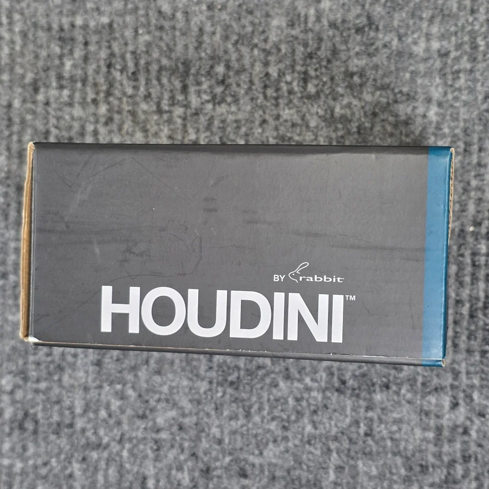 Houdini by Rabbit Swizzle Ice Mold Blue Silicone Stainless Steel Sticks New